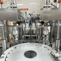 Machine de serrage de capsulage automatique de bouteilles pour les bouchons en plastique