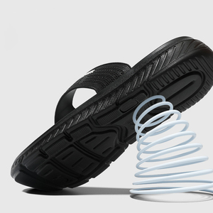 Sandales tongs pour hommes en EVA avec soutien de la voûte plantaire, confortables et amortissantes, pour la marche, à enfiler, intérieur/extérieur - Product Image 2