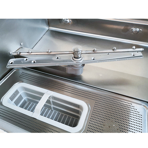 Ad alta efficienza 380v/50hz/3n tipo cappuccio automatico commerciale lavastoviglie macchina scuola ristorante Hotel <span class=keywords><strong>Smart</strong></span> lavastoviglie - Product Image 4