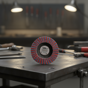 แผ่นเจียรเซรามิกเซอร์โคเนียมแบบแบน 115x22 มม. พร้อมใยเสริม ความหยาบ 80 กริต - Product Image 3