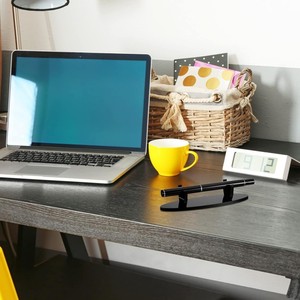 Expositor de Escritorio Multifuncional de Acrílico Moderno Personalizado de Fábrica, Soporte para Bolígrafos con <span class=keywords><strong>2</strong></span> Estantes y Laminado Brillante para Oficinas - Product Image 2