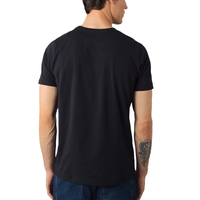 Guangzhou Kledingfabrikant Groothandel Bestseller 220g 100% Katoen Regular Drop Shoulder T-Shirt Plus Size Heren T-shirts