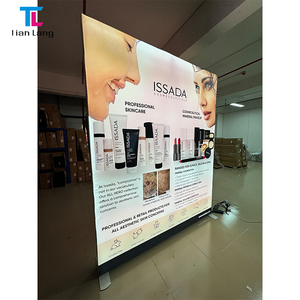 บูธแสดงสินค้าแบบพกพาขนาด 10x10 ฟุต ผ้าสองด้านพร้อมระบบเปลี่ยนกราฟิกอย่างรวดเร็ว - Product Image 2