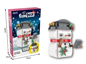 Samtoycn Nouveau Kit de Blocs de Construction Micro Mini, Modèle d'Architecture Arbre de Noël, Père Noël, Bonhomme de Neige, Jouet Éducatif DIY pour Enfants, Cadeaux - Product Image 6