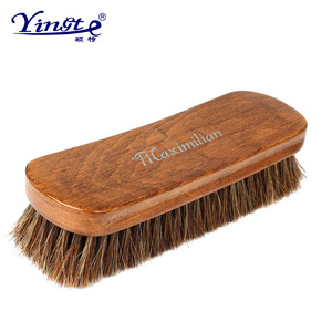 Maximilian Wooden Horsehair <b>Shoe</b> <b>Brush</b> Set For Leather And Sneaker Cleaning Polishing Care - Product Image 3