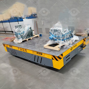 2026년형 신형 자주식 중량물 운반 플랫폼, 대형 부품용 산업용 모터 구동 이송 트롤리 - Product Image 2