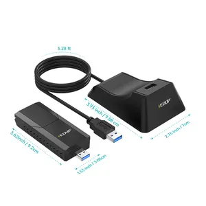 EDUP Yüksek Hızlı 1900 Mbps Dual Band Realtek RTL8814 USB3.0 USB Kablosuz Ağ Kartı