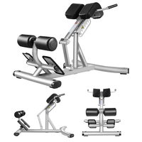 XOYOOU Commercial Fitness Multifonctionnel Pliant Gym Hyperextension Machine Réglable Banc Plat Chaise Romaine