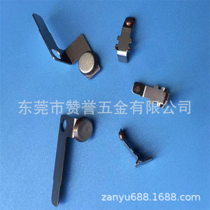 ZY-279 Wire Connectors Rectangle Copper Phosphor Bronze Contact <b>Plates</b> For Electrical <b>Switches</b> - Product Image 2