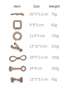 Juguetes Masticables para Perros Ecológicos y Totalmente Biodegradables, Hueso Indestructible para Masticadores Agresivos, Personalizable y Sostenible - Product Image 6