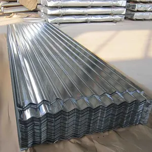 Chapas de aço galvanizadas para telhados industriais por atacado de material de construção de metal 1340MM laminados a frio