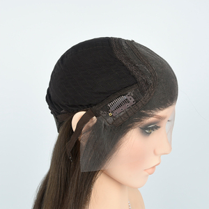 Venta al por mayor de fábrica: Peluca Sheitel de cabello humano ruso 100%, con encaje frontal, capas microfinas, color natural, atada a mano para mujeres judías. - Product Image 3