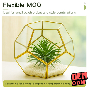 Contenitore <span class=keywords><strong>per</strong></span> <span class=keywords><strong>piante</strong></span> <span class=keywords><strong>grasse</strong></span> in vetro geometrico terrario in oro moderno <span class=keywords><strong>per</strong></span> gioielli da sposa portacandele Decorative in cristallo di vetro - Product Image 3