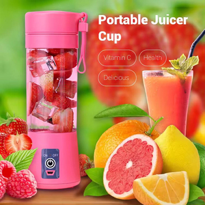 Portable 400ml Juice Blender Smoothie Mixer Type <b>C</b> Rechargeable Mini Blender Portable Tragbarer Mixer Handheld Juicer Cup - Product Image 4