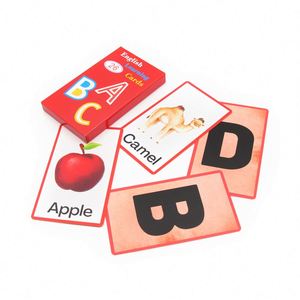 Supplier Bulk <b>Cheap</b> School Numbers 0-20 Flashcards Custom Printing With <b>Box</b> - Product Image 2
