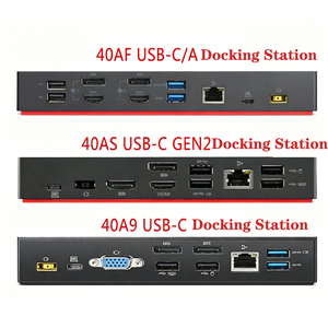 批发原装 40B0 300w 适配器 Type-C 集线器扩展坞 Thunderbolt 3 适用于 ThinkPad X1 Yoga P15、T14 |   4路4K输出 - Product Image 6