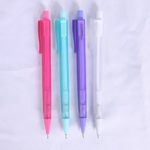 أدوات مكتبية حسب الطلب أدوات مكتبية احترافية مجموعة أقلام رصاص آلية 0.7 0.5 5 ألوان أقلام رصاص ميكانيكية بلاستيكية