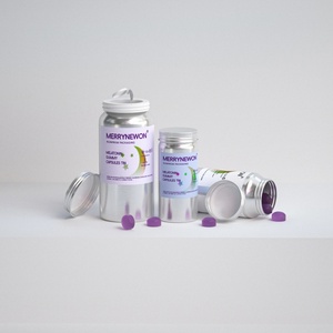 High-end Aluminum, Round Tin Cans, Aluminum Medicine <b>Boxes</b>, Metal Custom Tin Containers, Pharmaceutical Packaging - Product Image 2