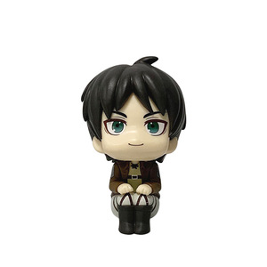 <span class=keywords><strong>Figurine</strong></span> de dessin animé Attack on Titan Eren Jaeger Levi Ackerman Captain, décoration de bureau, décorations de voiture, jouet tendance - Product Image 3