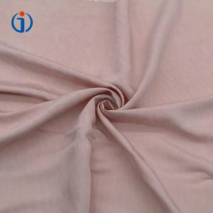 Großhandel Textil gewebt Solid Pink 30% Nylon 70% Bambus faser Stoff für Frau Shirt Kleid - Product Image 4