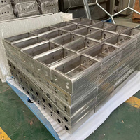 Travail de poinçonnage en appuyant sur des pièces d'estampage en acier inoxydable Soudage au laser Service d'usinage CNC Fabrication de tôle personnalisée