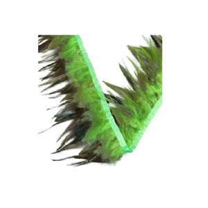 Encaje de Plumas Teñidas con Punta Larga, Ligero, de Soraj Enterprises India, para Costura, Manualidades, Vestidos Elegantes y Decoración - Product Image 1