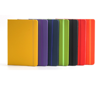 2025 Carnet A5 avec logo personnalisé Journal personnalisé de 100 pages à couverture rigide en cuir PU de haute qualité pour l'école