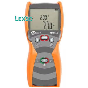 Medidor de Resistencia a Tierra Sonel Mru-11 2P 3P 4P, Probador de Resistividad del Suelo con Pantalla Digital, Rango de Temperatura de -10 a +60 Grados - Product Image 5