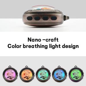 เครื่องเล่น MP3 รูปดอกบัว โลหะ สำหรับสวดมนต์ รองรับการ์ด TF ชาร์จผ่านพอร์ต Type C เครื่องเล่นเพลงพุทธ - Product Image 3