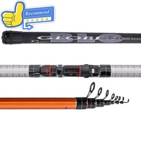 Canne à Pêche Télescopique en Carbone Newbility 4M 5M 6M 30T+24T pour Surfcasting en Mer