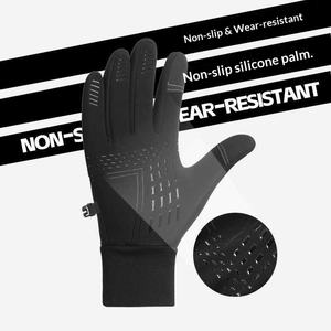 Gants thermiques en polyester pour homme, pour le cyclisme et le ski en plein air en <span class=keywords><strong>hiver</strong></span>, compatibles avec les écrans tactiles, coupe-vent, imperméables et antidérapants - Product Image 5