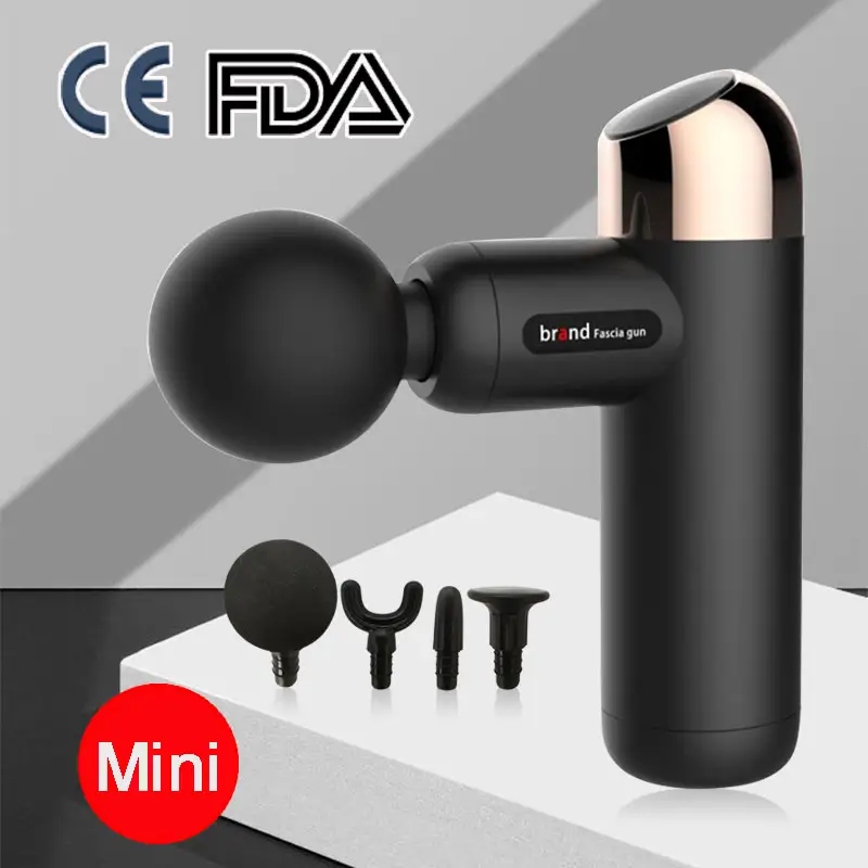 Portable Handheld Percussion Small Pocket Massage Gun 2020 mini Machine Cordless Mini Massage Gun