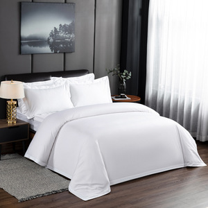 Set di Biancheria da Letto di Lusso in Cotone Personalizzato <span class=keywords><strong>per</strong></span> Hotel, 3 4 6 7 Pezzi, Set Lenzuola, Federe e Copripiumino <span class=keywords><strong>per</strong></span> Letto <span class=keywords><strong>Matrimoniale</strong></span> o King Size - Product Image 3