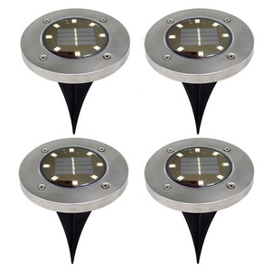 8 Luci Solari <span class=keywords><strong>da</strong></span> <span class=keywords><strong>Giardino</strong></span> a LED Impermeabili <span class=keywords><strong>da</strong></span> Esterno, Luci Interrate per Paesaggio, Vialetto, <span class=keywords><strong>Giardino</strong></span> e Sentiero - Product Image 2
