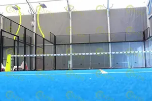 EXITO Panoramic Padel Court Full Padel Tennis Court Artificial Grass Carpet Cesped Artificial