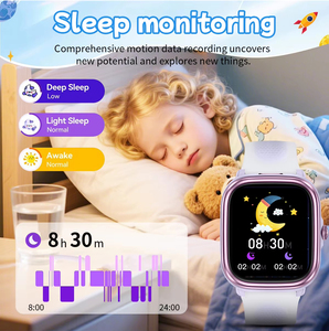 <span class=keywords><strong>Relojes</strong></span> Inteligentes HT40 para Niños y Niñas con Música Local, Cuentos, SOS de Emergencia, Monitoreo de Salud, Reloj Inteligente Infantil - Product Image 3