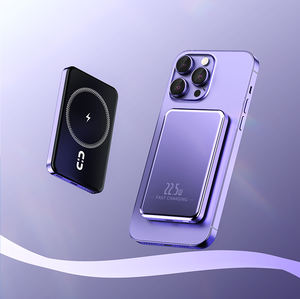 Power Bank Ultra Sottile con Ricarica Wireless, Mini Caricabatterie Portatile 5000mAh 3-in-1, Prodotto di Tendenza 2026 - Product Image 4