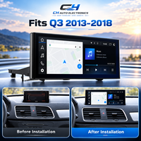 Pour Audi Q3 2013-2018, lecteur Android 8 cœurs 12,3 pouces, prise en charge du CarPlay sans fil et d'Android Auto, caméra 360° d'origine