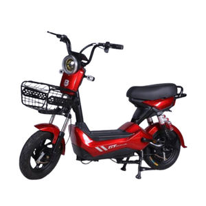 <span class=keywords><strong>Bicicleta</strong></span> Eléctrica Urbana de Dos Ruedas para Desplazamientos al <span class=keywords><strong>Trabajo</strong></span>, Cuadro de Acero de Alto Carbono, Batería de Plomo-ácido de 48V, Alcance de 35 km, Sensor Digital - Product Image 4
