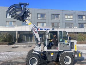 Недорогой мини фронтальный погрузчик AOLITE 916D, 1 тонный компактный колесный погрузчик с кабиной, Землеройная техника - Product Image 6