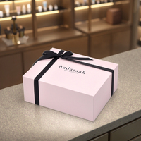 Boîte-cadeau de fête des mères en papier de carton recyclable de taille de luxe personnalisée boîtes rigides de qualité supérieure stratification brillante faite à la main