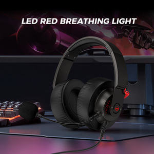 Có Dây Led Tai Nghe Cho Chơi Game 3D Stereo Bass Thoáng Khí Tai Đệm Chống Rò Rỉ Mic Tương Thích Với Windows/<span class=keywords><strong>Mac</strong></span>/PS4 - Product Image 3