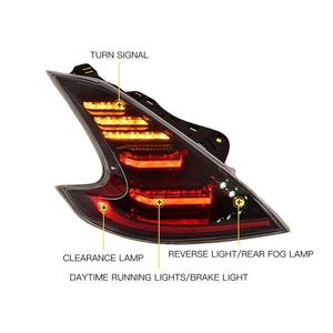 Feux arrière LED pour <span class=keywords><strong>Nissan</strong></span> 370z 2008-2019, pièces automobiles, feux <span class=keywords><strong>de</strong></span> signalisation, feux arrière, clignotants arrière - Product Image 4