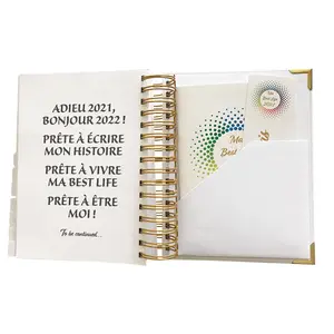 High quality Spiral Notebooks A5 Notebooks Planner Agendas Lined Dotted Plain Printing