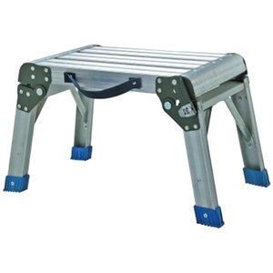 Plataforma de Trabajo Plegable de Aluminio de Alta Resistencia, Escalera Portátil para Detallado de Automóviles - Product Image 4