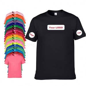 Camisetas Lisas de Algodón Grueso para Hombre al por Mayor, Camisetas Blancas para Sublimación Personalizada, Camisetas Publicitarias, Camisetas Extra Grandes - Product Image 1