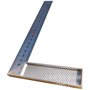 Metal L Shape <b>Square</b> Ruler 300mm Metric Right Angle Measuring <b>Tool</b> For Woodworking - Product Image 5