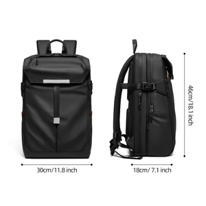 Nova Mochila de Viagem Unissex USB Inteligente à Prova d'Água Antifurto para Homens, Design Personalizado para Escola e Laptop - Product Image 3