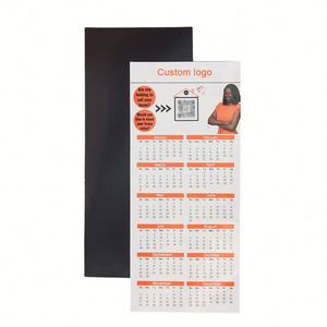 Top Quality 2026 Customize Promotion Decor Refrigerator Real Estate Calendar Magnetic Business Card Paper <b>Fridge</b> Magnet - Product Image 3