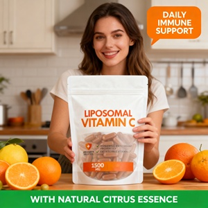 OEM/ODM Cápsulas de Vitamina C Liposomal Personalizable 1500mg Alta Dosis Grasa Soluble Immune & Collagen Booster, UE EE. UU. Preferido - Product Image 3